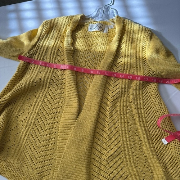 Rosie Neira Cardigan Pointelle Open Front - Picture 4 of 5